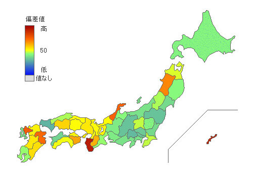 都道府県別プロ野球選手出身地 とどラン