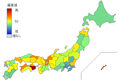 都道府県別2009年衆議院比例代表：幸福実現党得票率 - とどラン