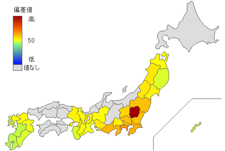 都道府県別2009年衆議院比例代表：みんなの党得票率 - とどラン