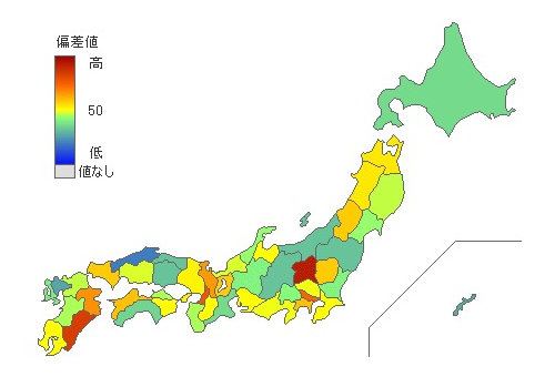 都道府県別ユニクロ店舗数 とどラン