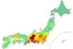 在日フィリピン人の都道府県別ランキング画像