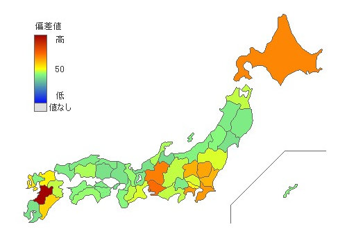 都道府県別トマト生産量 とどラン