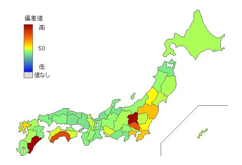 都道府県別きゅうり生産量 とどラン