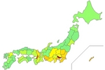 日本人HIV感染者数