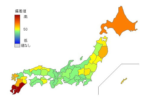 都道府県別肉用牛飼育頭数 とどラン