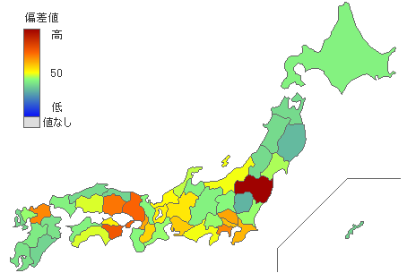 都道府県別2010年参議院比例代表：新党改革得票率 - とどラン
