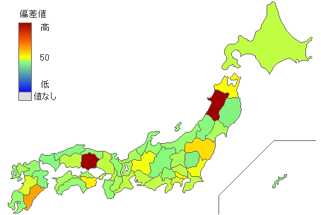 都道府県別2010年参議院比例代表：たちあがれ日本得票率 - とどラン