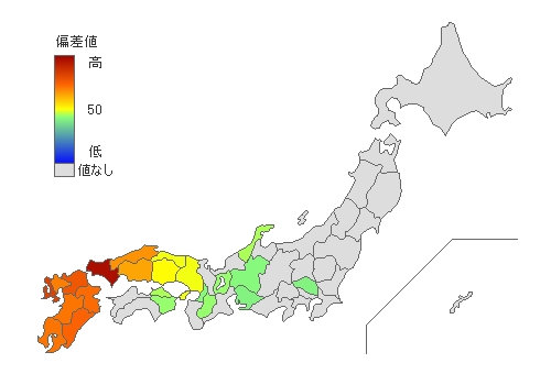 都道府県別ナフコ店舗数 とどラン
