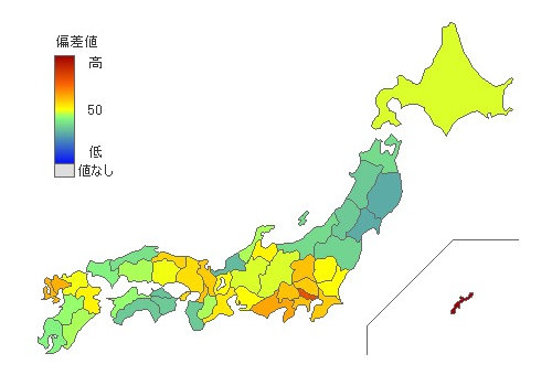 都道府県別ハンバーガーショップ店舗数 とどラン