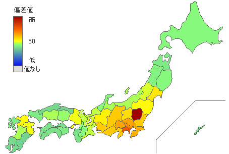 都道府県別2012年衆議院比例代表：みんなの党得票率 - とどラン