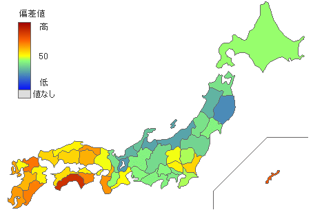 都道府県別2012年衆議院比例代表：公明党得票率 - とどラン