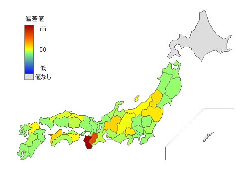 都道府県別柿生産量 とどラン 都道府県別柿生産量 とどラン