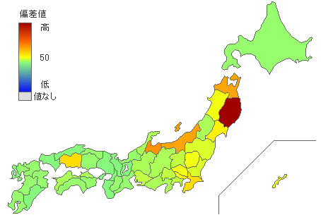 都道府県別2013年参議院比例代表：生活の党得票率 - とどラン