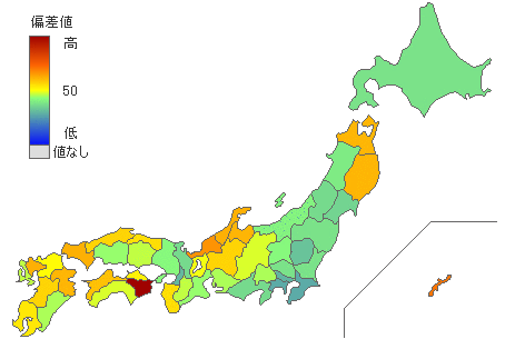 都道府県別2013年参議院比例代表：幸福実現党得票率 - とどラン
