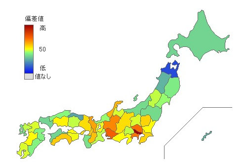 都道府県別外食費用 とどラン