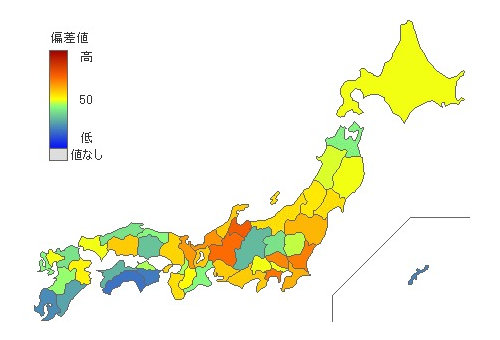 都道府県別ハム消費量 とどラン 都道府県別ハム消費量 とどラン