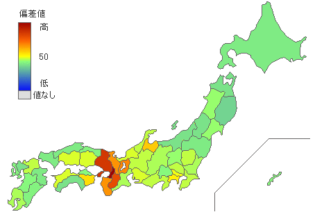 都道府県別日本維新の会得票率(直近10年間) - とどラン