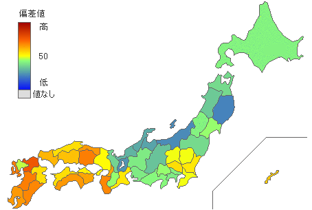 都道府県別2014年衆議院比例代表：公明党得票率 - とどラン