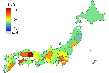 都道府県別2014年衆議院比例代表：次世代の党得票率 - とどラン