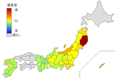 都道府県別2014年衆議院比例代表：生活の党得票率 - とどラン