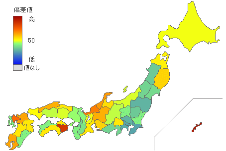 都道府県別2012年衆議院比例代表：幸福実現党得票率 - とどラン