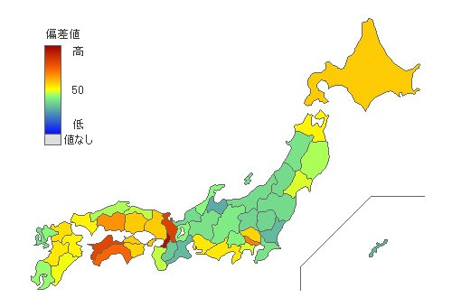 都道府県別徒歩 自転車通勤 通学率 とどラン 都道府県別徒歩 自転車通勤 通学率 とどラン