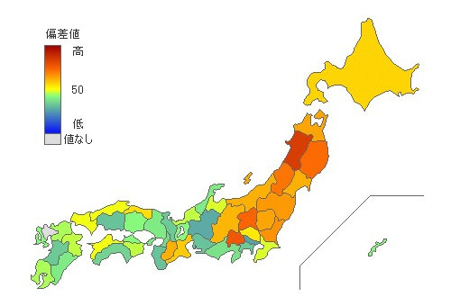 都道府県別アベイル店舗数 とどラン