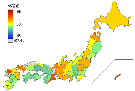 都道府県別パレモ店舗数 - とどラン