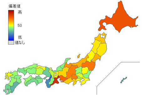都道府県別2016年参議院比例代表：民進党得票率 - とどラン