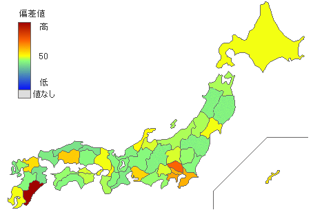 都道府県別2016年参議院比例代表：日本のこころを大切にする党得票率 - とどラン