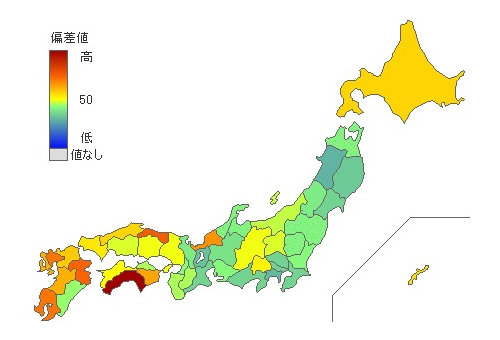 都道府県別言語聴覚士数 とどラン 都道府県別言語聴覚士数 とどラン