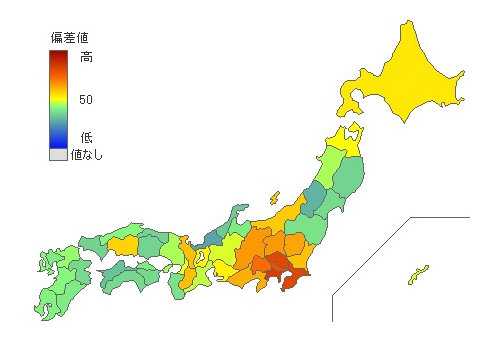 都道府県別レタス消費量 とどラン