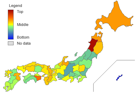 Consumption Expenditure of “Shiitake”, Japanese mushrooms, fresh