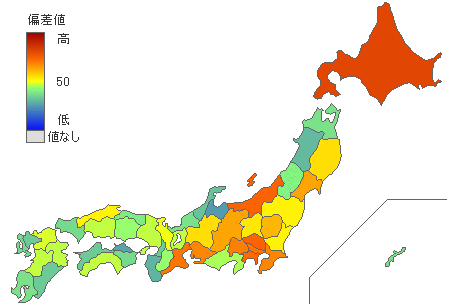 都道府県別2017年衆議院比例代表：立憲民主党得票率 - とどラン