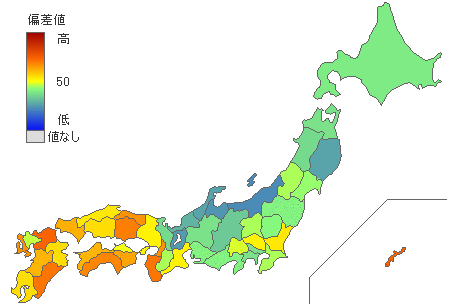 都道府県別2017年衆議院比例代表：公明党得票率 - とどラン