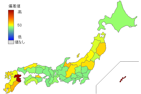 都道府県別2017年衆議院比例代表：社会民主党得票率 - とどラン