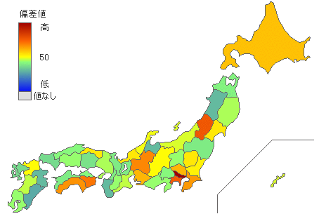 都道府県別2016年参議院比例代表：国民怒りの声得票率 - とどラン