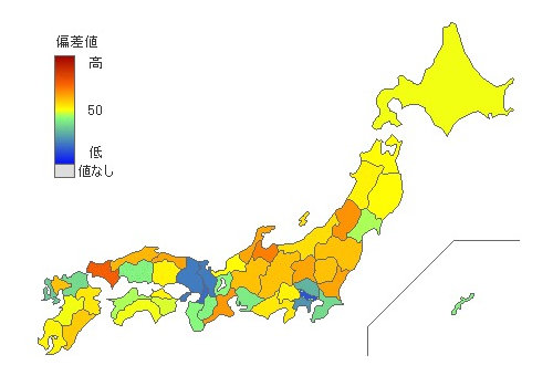 都道府県別ガソリン消費量 とどラン