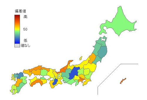 都道府県別消費者物価地域差指数 食料 とどラン
