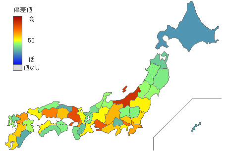 都道府県別明治21年（1888年）人口 - とどラン