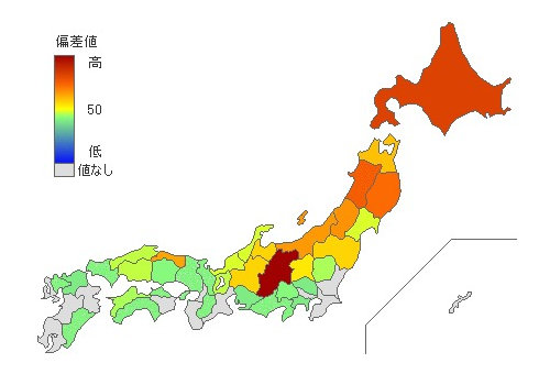 都道府県別スキー スノーボード場数 とどラン 都道府県別スキー スノーボード場数 とどラン