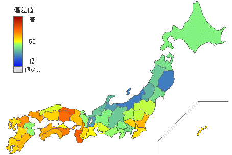 都道府県別2019年参議院比例代表：公明党得票率 - とどラン
