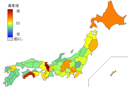 都道府県別2019年参議院比例代表：日本共産党得票率 - とどラン