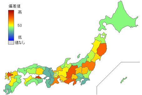 都道府県別2019年参議院比例代表：国民民主党得票率 - とどラン