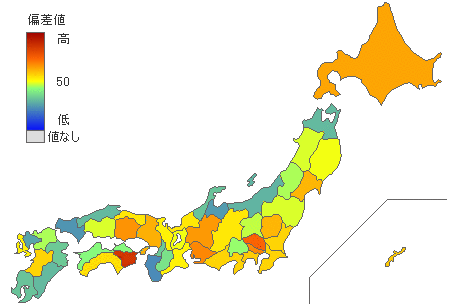 都道府県別2019年参議院比例代表：NHKから国民を守る党得票率 - とどラン