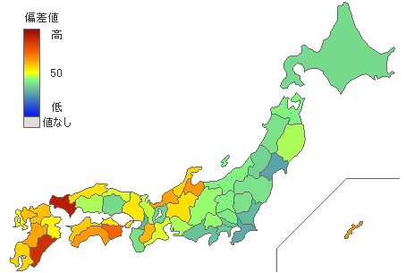 都道府県別2019年参議院比例代表：幸福実現党得票率 - とどラン