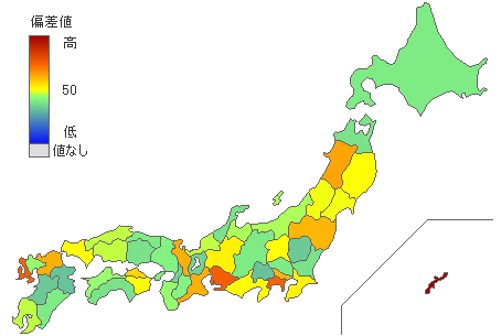 都道府県別2019年参議院比例代表：オリーブの木得票率 - とどラン