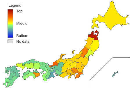 Consumption Expenditure of “Yakitori”,Grilled Chickens