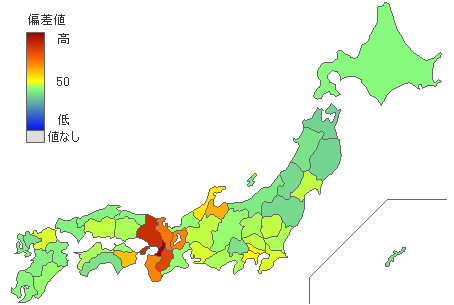 都道府県別2021年衆議院比例代表：日本維新の会得票率 - とどラン