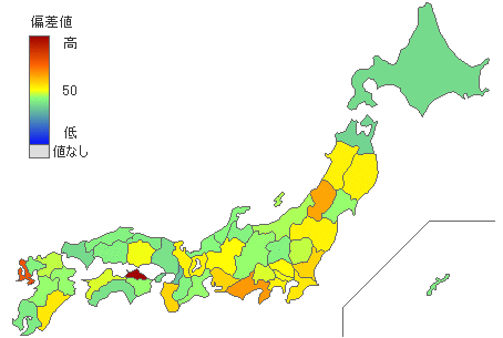 都道府県別2021年衆議院比例代表：国民民主党得票率 - とどラン